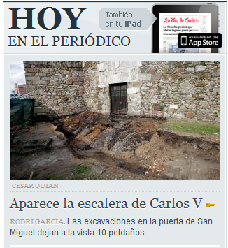 Publicado en portada, La Voz de Galicia, A Coruña. Edición digital 12-11-2013.PNG