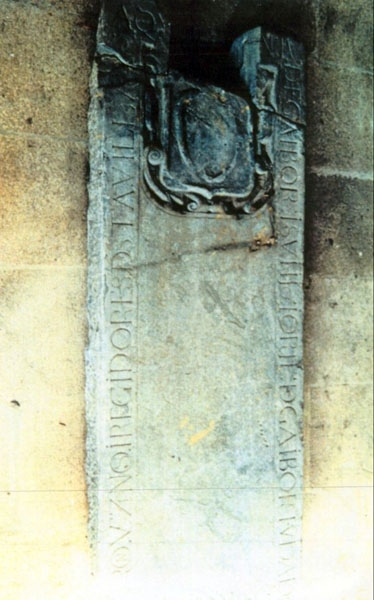 Lápida funeraria de los Gaibor